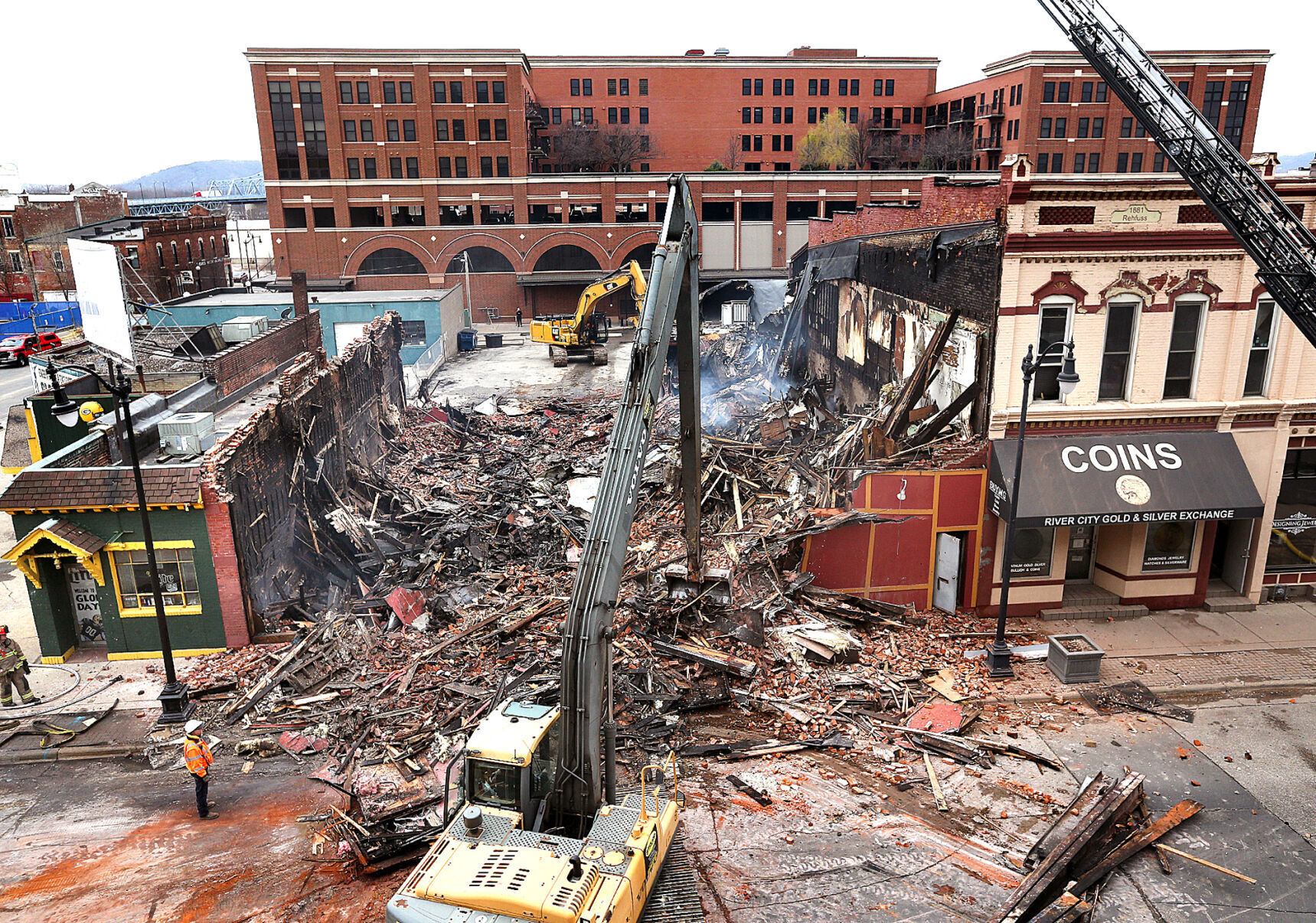 4th Street excavation